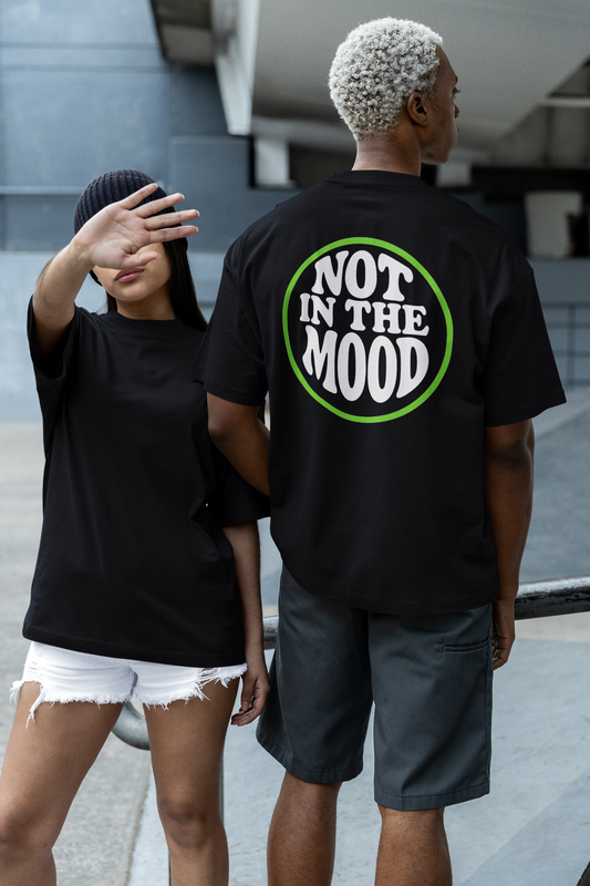 Not in the Mood Unisex Tee | Bold Graphic Shirt | Vintage Streetwear Vibes